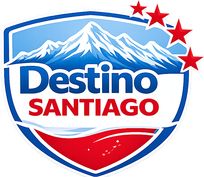 Logo Destino Santiago agência especializada em viagens e passeios no Chile